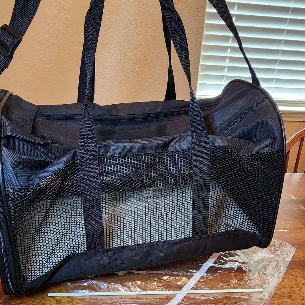 Airline approved pet carrier